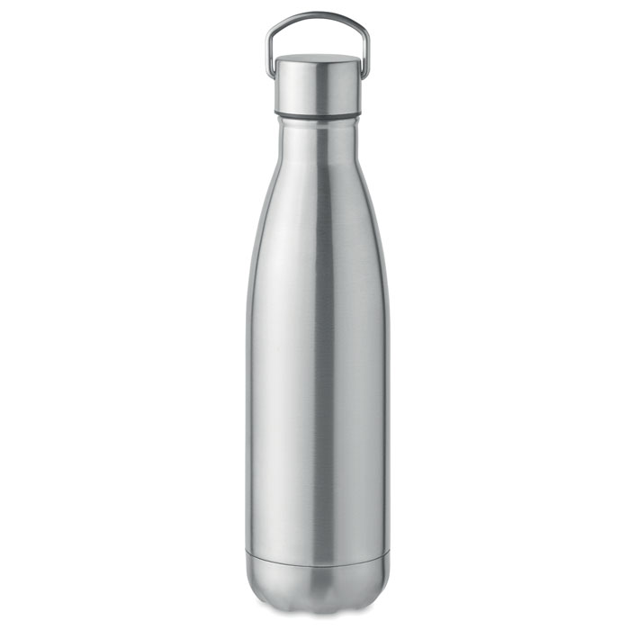 Double wall bottle 500 ml - MANOA - matt silver