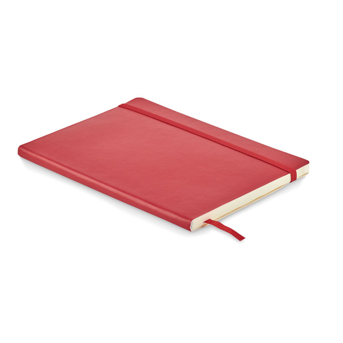 A5 recycled notebook - BRETA - red