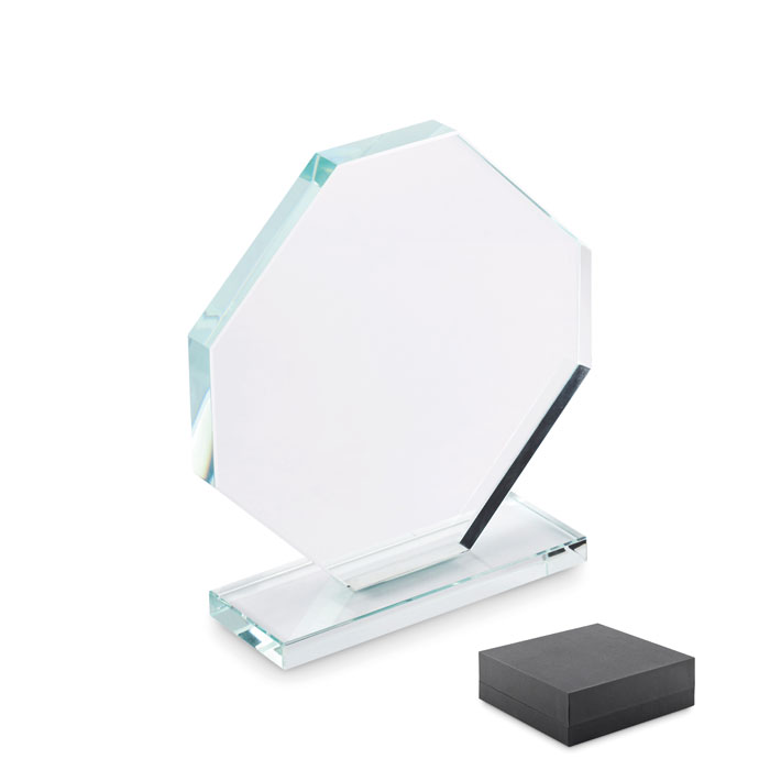 Crystal award - RUMBO - transparent