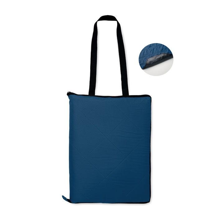 Foldable picnic blanket - PACAM - blue