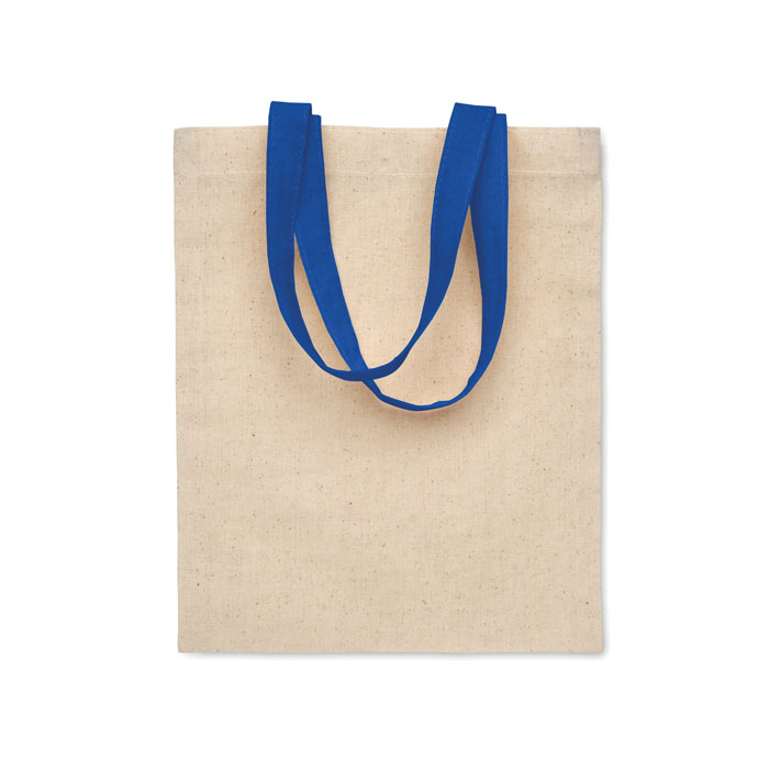 Malá bavlněná taška 140 g - CHISAI - královsky modrá