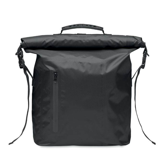 Rolltop-Tasche RPET - SCUBAROLL - schwarz