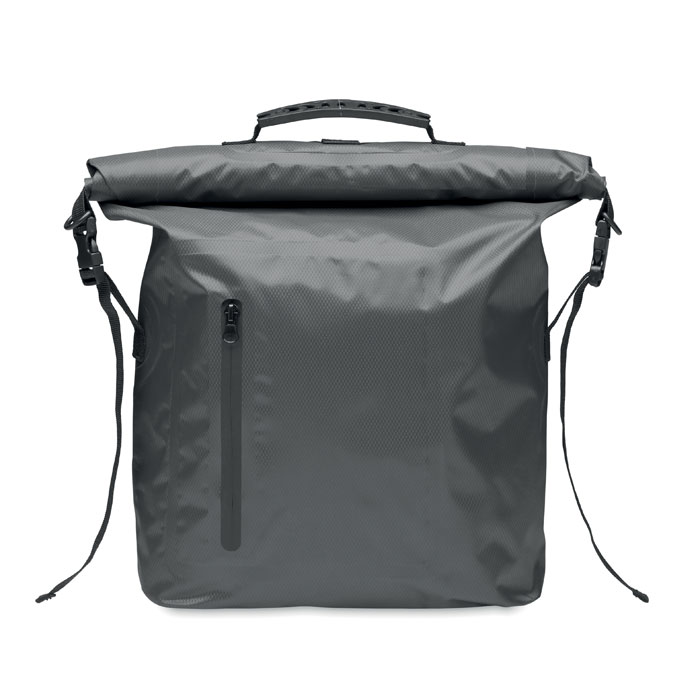 RPET waterproof rolltop bag - SCUBAROLL - stone grey