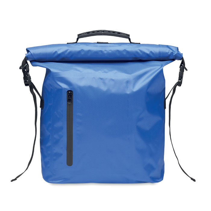 RPET waterproof rolltop bag - SCUBAROLL - royal blue