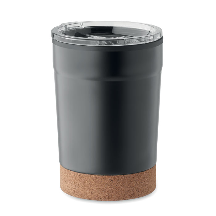 Double wall tumbler 300ml - NOMU - black