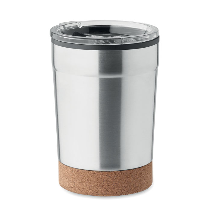 Double wall tumbler 300ml - NOMU - matt silver