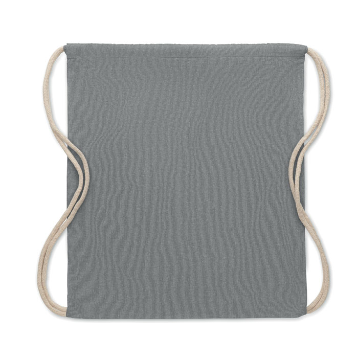 Recycled 140 gr/m² cotton bag - MUJIKA - grey