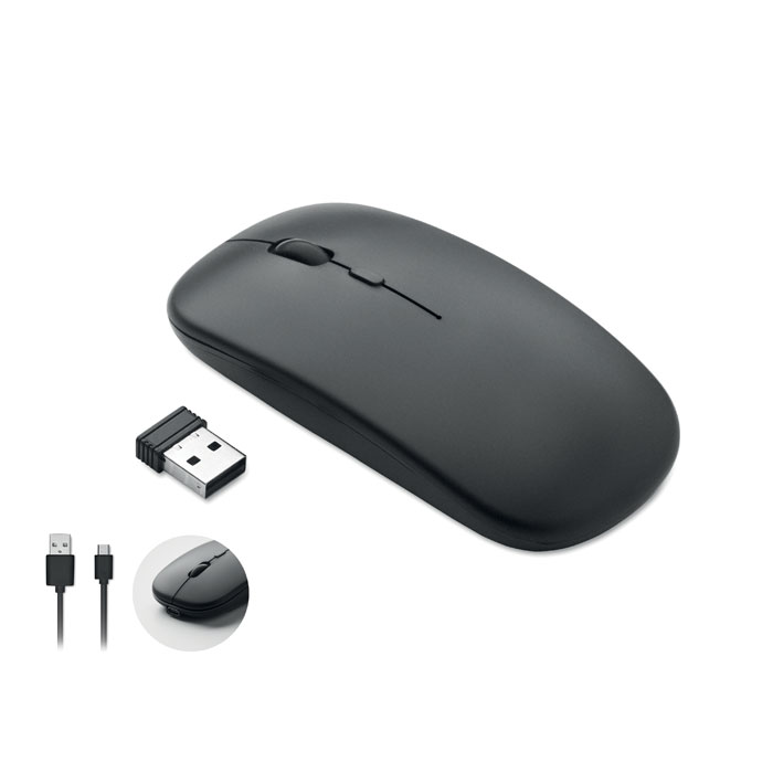 Optische Mouse - CURVY C - schwarz