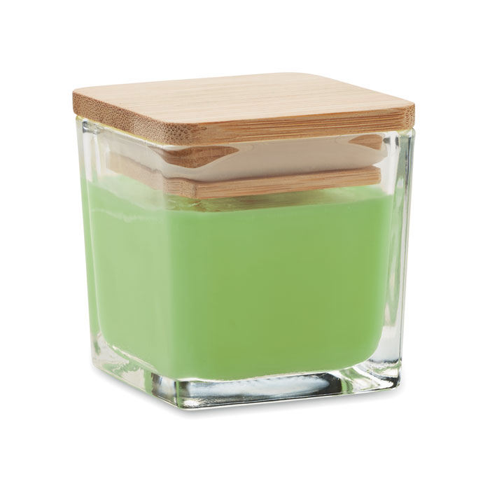 Squared fragranced candle 50gr - PILA - lime