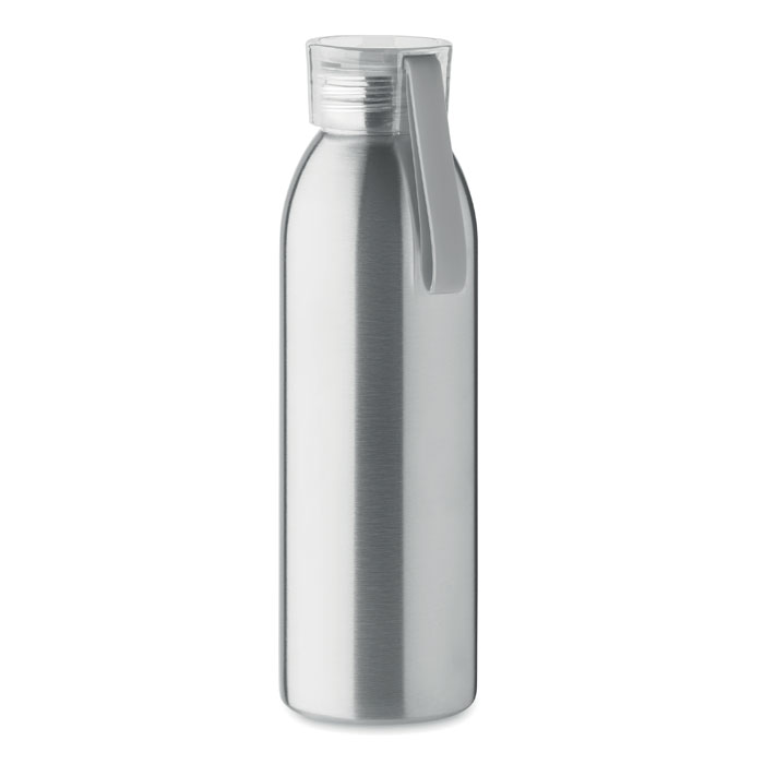 Edelstahlflasche 650ml - BIRA - mattes Silber