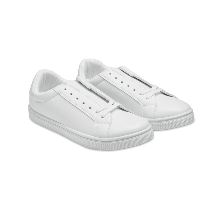 Sneakers in PU size 47 - BLANCOS - white