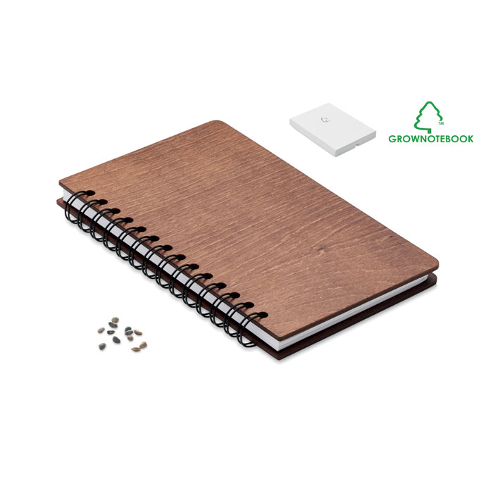 A5 Birch tree GROWBOOK™ - SAVAGE - brown