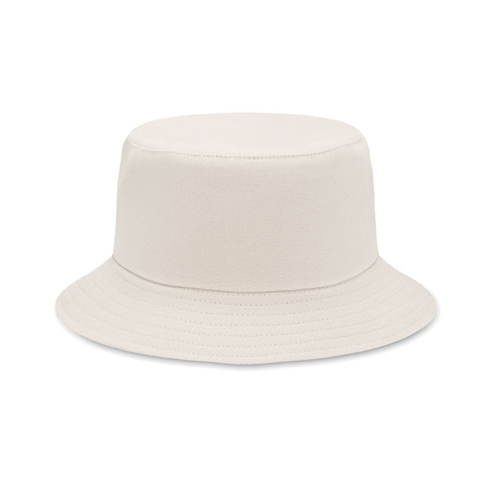 Brushed 260gr/m² cotton sunhat - MONTI - beige