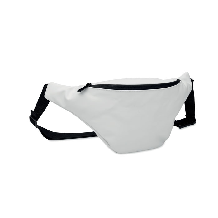 Soft PU waist bag - BAI - white