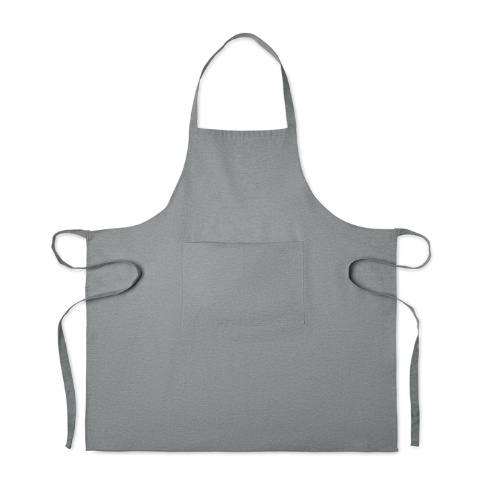 Recycled cotton Kitchen apron - CUINA - grey