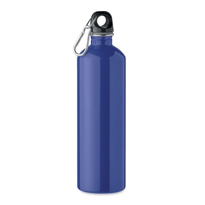 Trinkflasche recycelter 750 ml - REBIG MOSS - blau