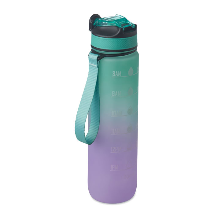 Sport-Trinkflasche RPET 1L - ACTIVATE - Türkis