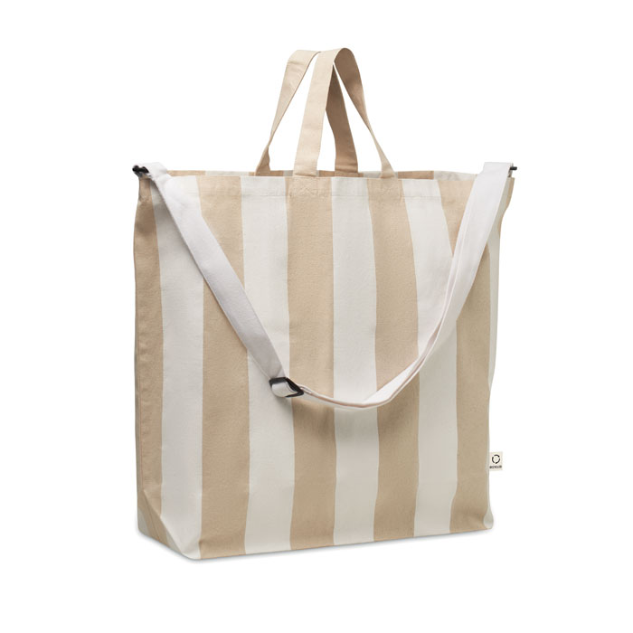 Große Strandtasche 280g/m² - LAGUNA - Weiß 