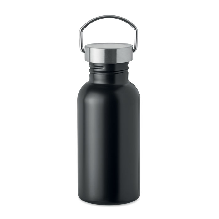 Einwandige Trinkflasche 500 ml - FLORENCE SING - schwarz
