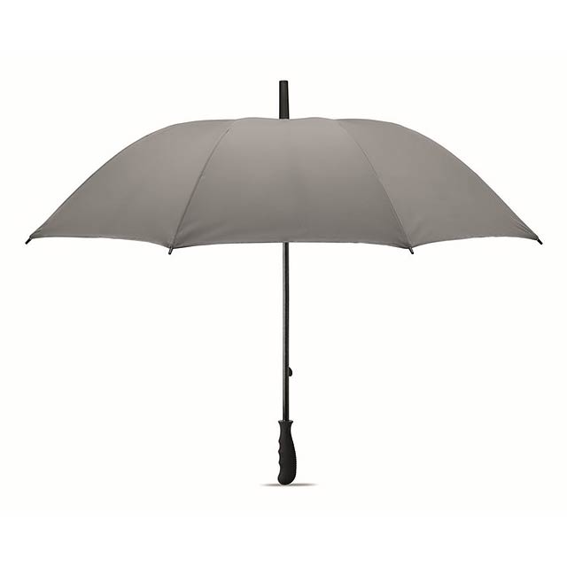 Reflexní deštník - VISIBRELLA - strieborná mat