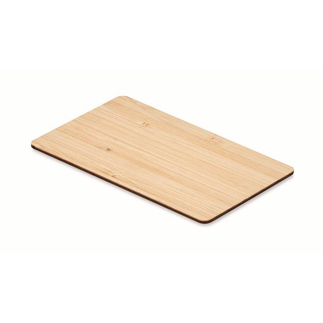 RFID bambusová karta - CUSTOS + - drevo