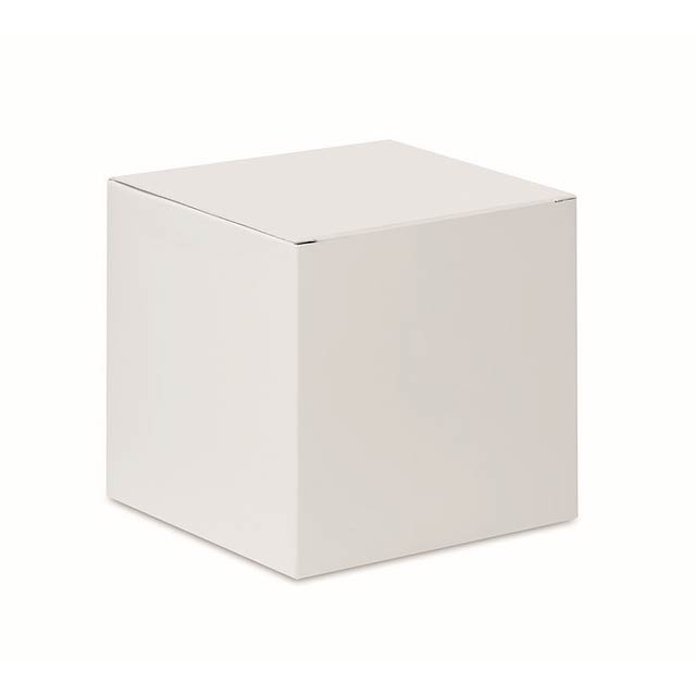 Dárková krabička na hrnky - BOX - biela