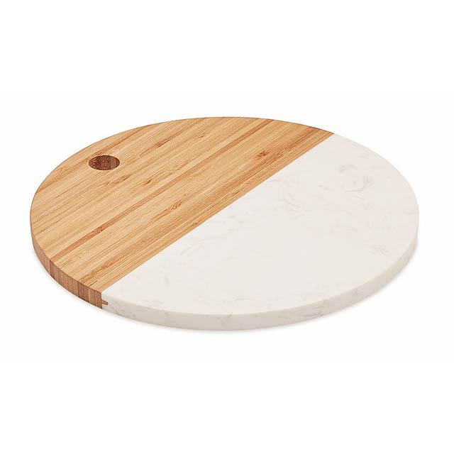 Kombinovaný servírovací talíř - HANNSU - drevo