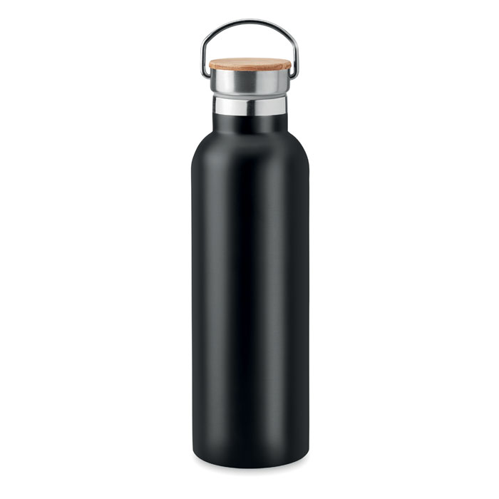 Isolierflasche 750 ml - HELSINKI MED - schwarz