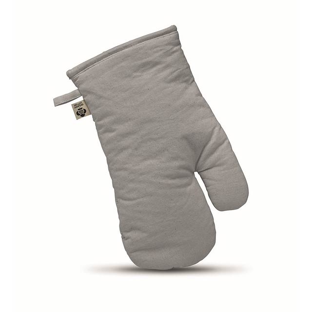 Kuchyňská rukavice z  bavlny - NEVON - šedá