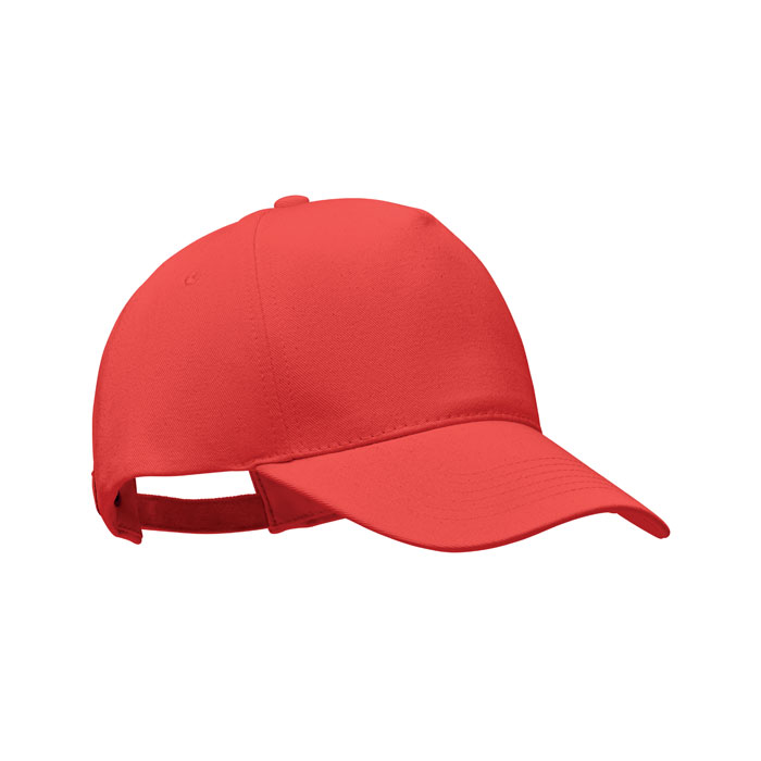 Baseballkappe Organic Cotton - BICCA CAP - Rot