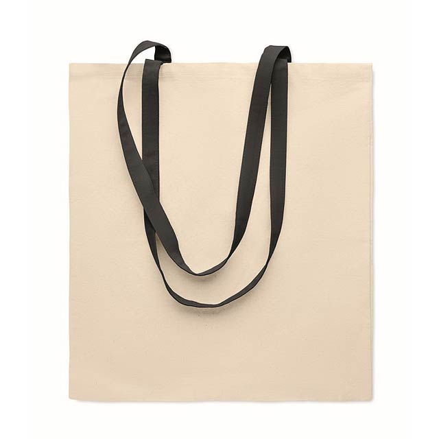 Bavlněná taška 140 gr - ZEVRA - černá