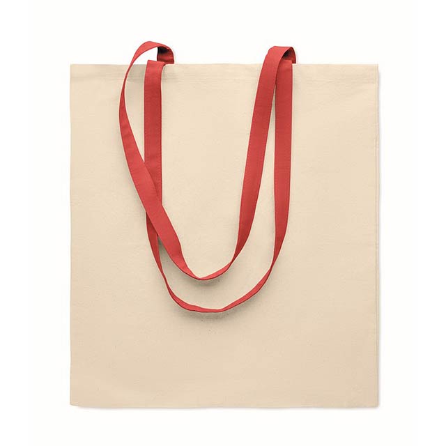 Bavlněná taška 140 gr - ZEVRA - červená