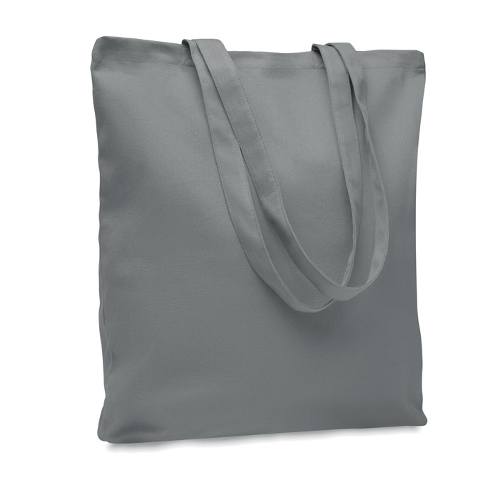 270g plátěná nákupní taška - RASSA COLOURED - šedá