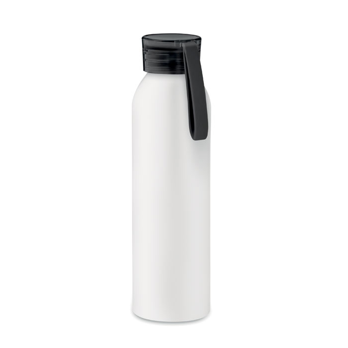 Aluminium bottle 600ml - NAPIER - white/black