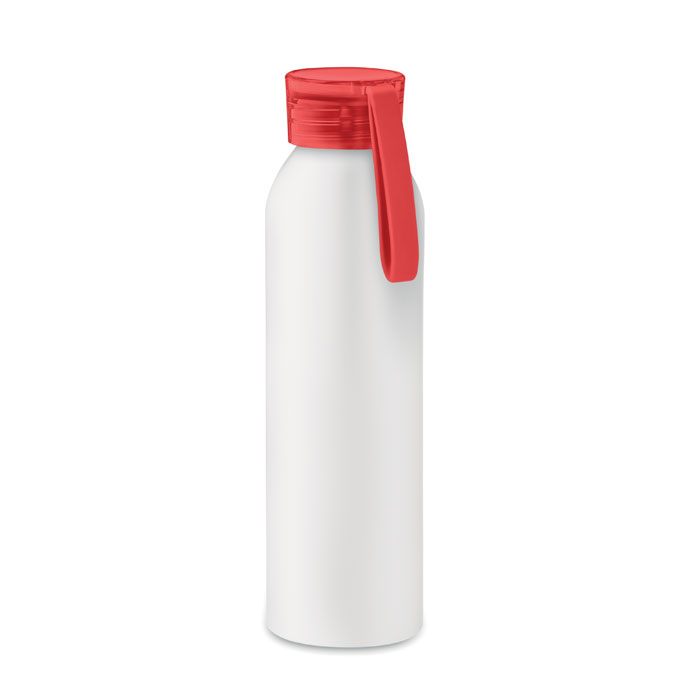 Aluminium bottle 600ml - NAPIER - white/red