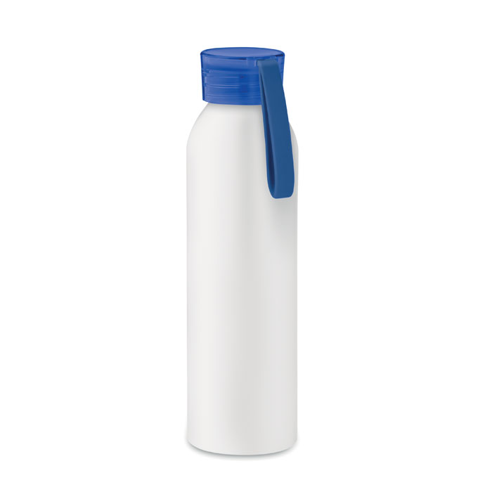 Aluminium bottle 600ml - NAPIER - white/blue