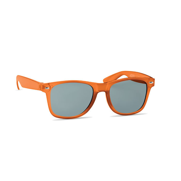 Sluneční brýle z RPET - MACUSA - transparentná oranžová