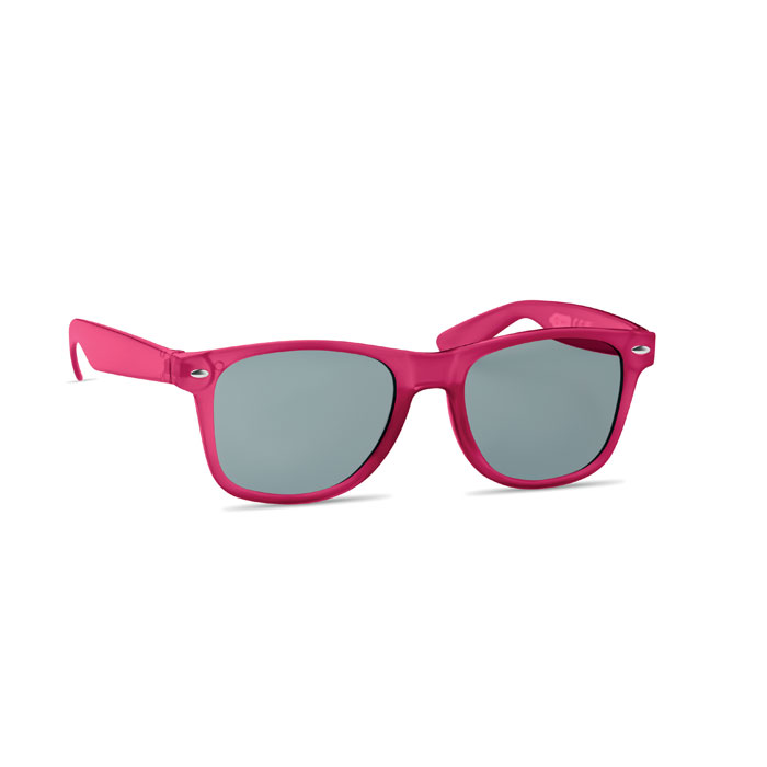 Sunglasses in RPET - MACUSA - transparent fuchsia