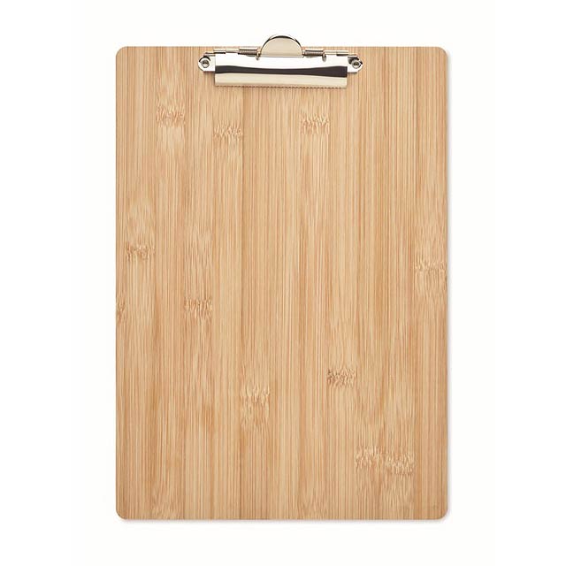Bambusová deska A4 s klipem - CLIPBO - drevo