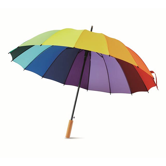 25" duhový deštník - BOWBRELLA - multicolor