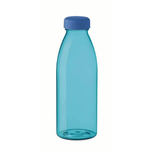 RPET láhev 500 ml - SPRING - transparentní modrá