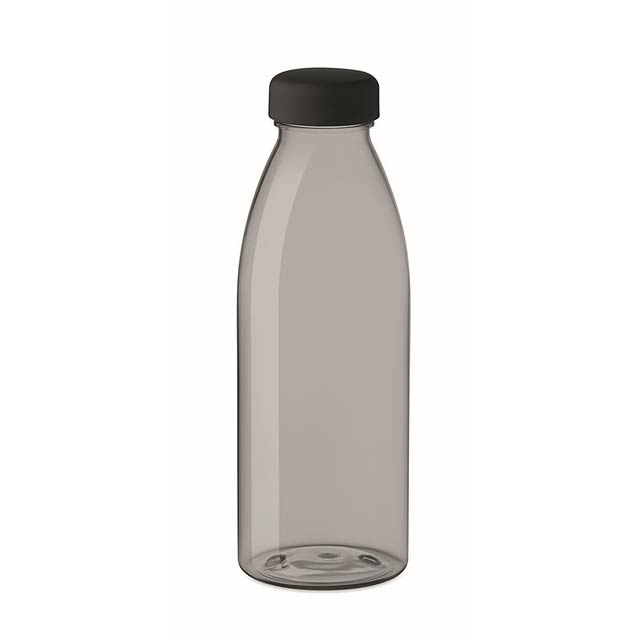 RPET láhev 500 ml - SPRING - transparentná šedá