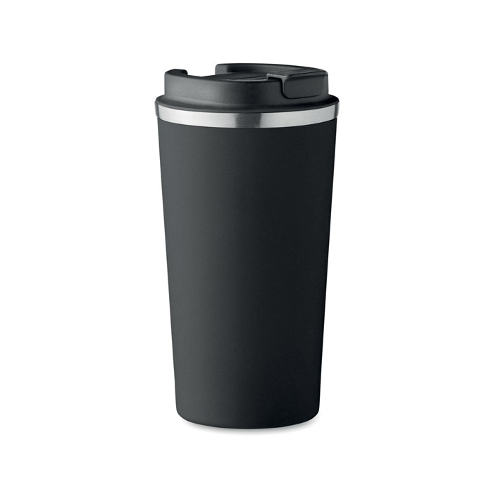 Double wall tumbler 510 ml - BRACE + - black