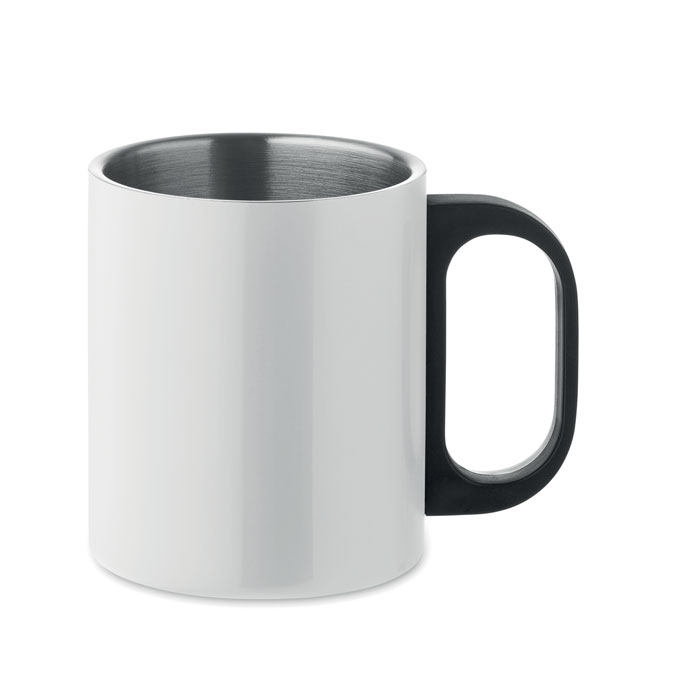 Double wall mug 300 ml - TANISS - white