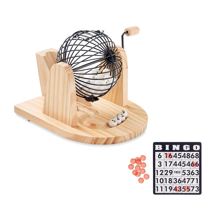 Společneská hra Bingo - BINGO - drevo