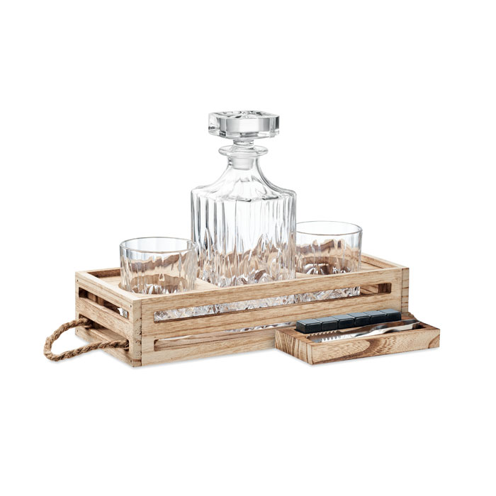 Whiskey-Set - BIGWHISK - Holz