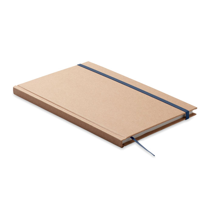 A5 recycled page notebook - MUSA - blue