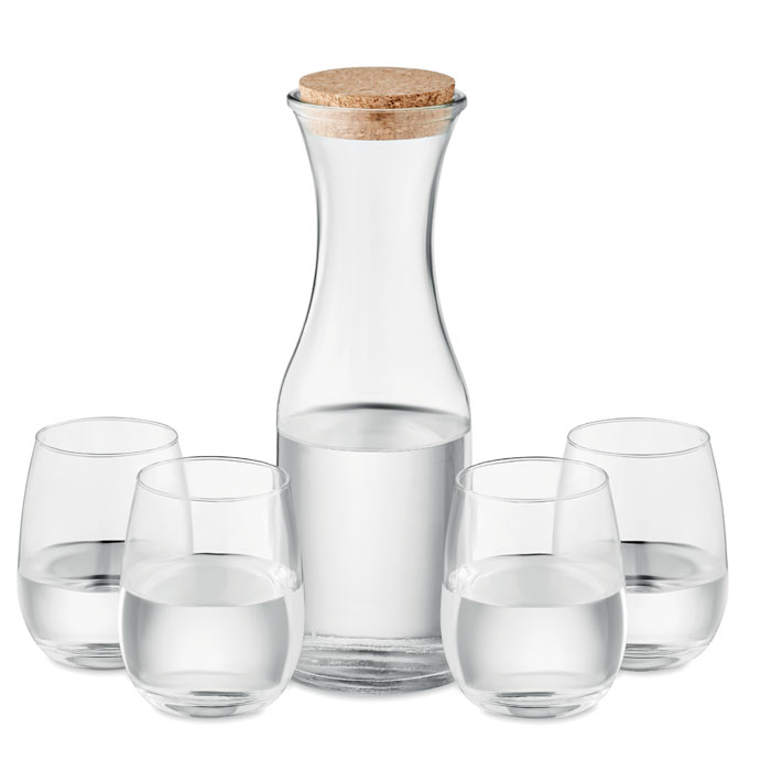 Set aus recyceltem Glas - PICCADILLY - Transparente