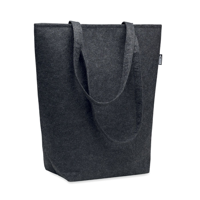 RPET felt event/shopping bag - NATA - stone grey