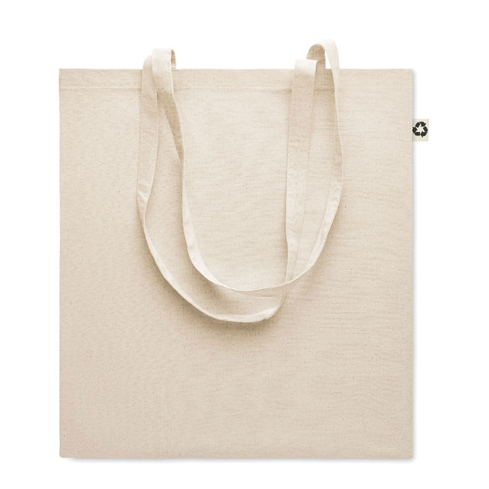 Recycled cotton shopping bag - ZOCO - beige